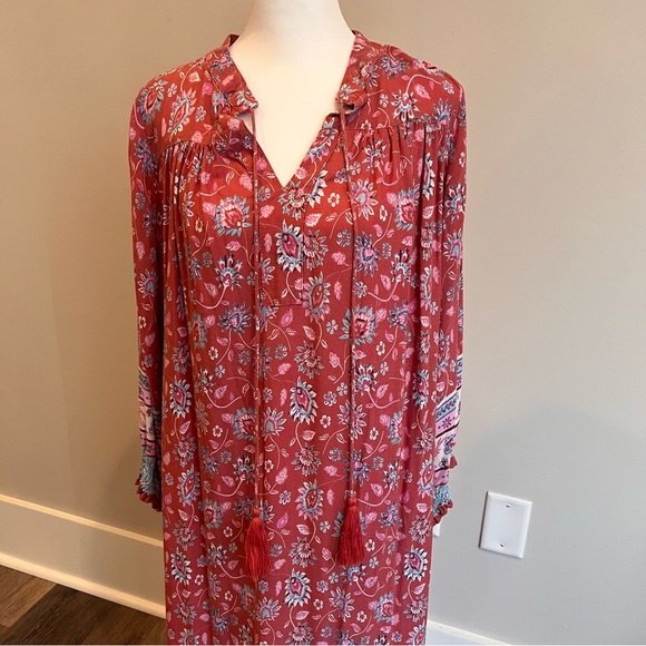 Natural Life Pink / Floral Maxi Dress - Picture 2 of 6